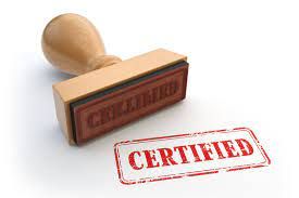 MARCHIO DI CERTIFICAZIONE SMALTO PORCELLANATO